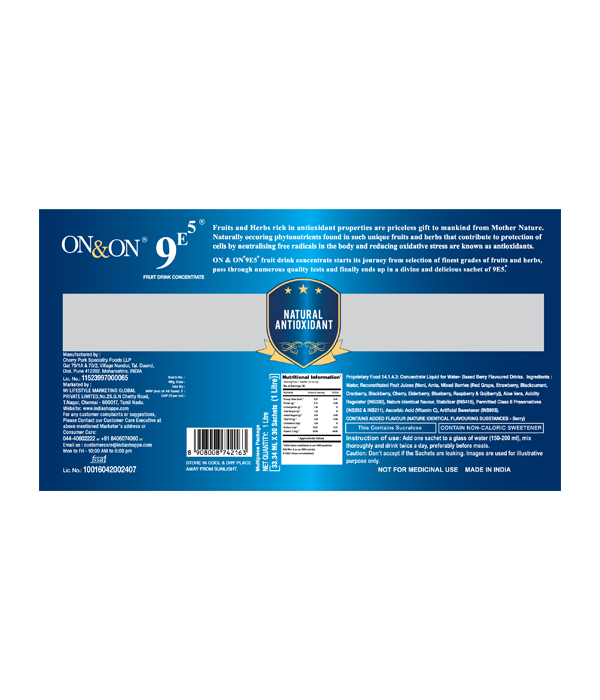 ON&ON 9E5 (30 Sachets) image 2