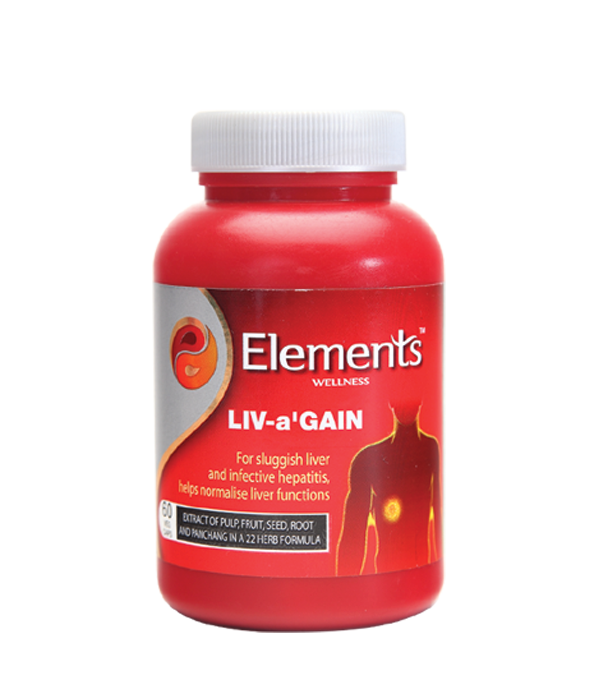 Elements Wellness Liv-a'Gain (60 Capsules)