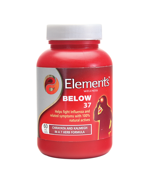 Elements Wellness Below 37 (60 Capsules)