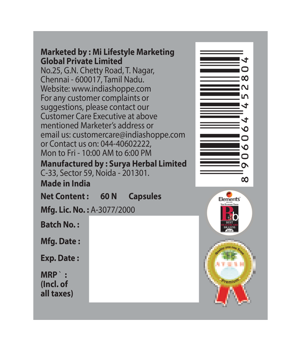 Elements Wellness Daily Detox (60 Capsules) image 3