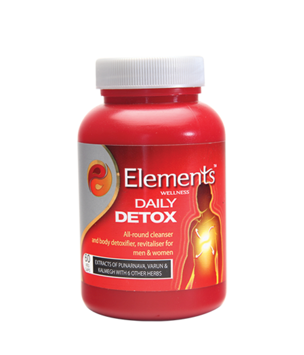 Elements Wellness Daily Detox (60 Capsules)