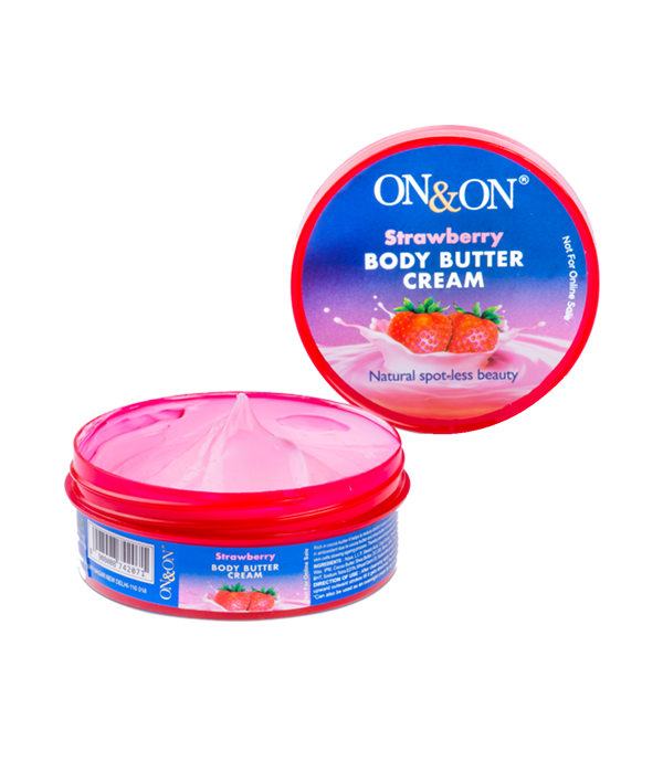 ON&ON Strawberry Body Butter Cream (100g)