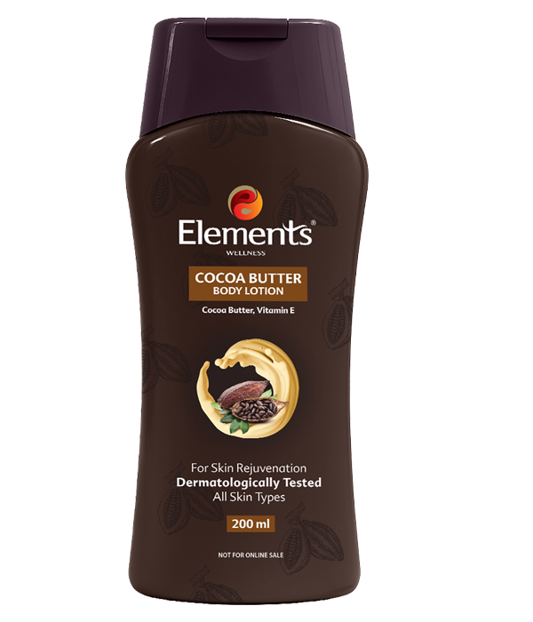 Elements Wellness Cocoa Butter Body Lotion (200ml)