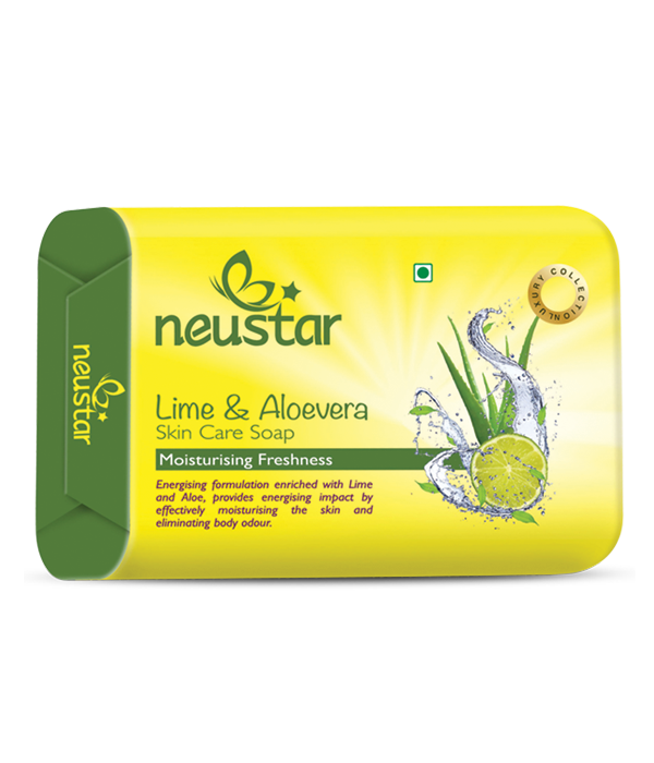 Neustar Lime & Aloevera Skin Care Soap (100g)