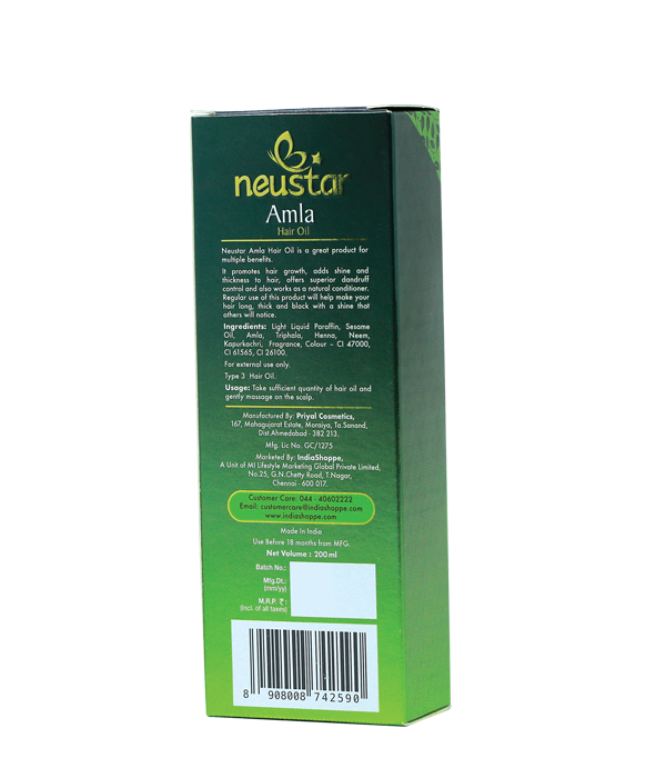 Neustar Amla Hair Oil (200ml) image 2