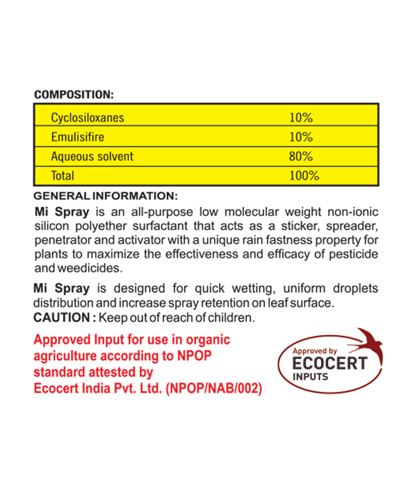 IndiaGro Mi Spray Plus (100ml) image 2