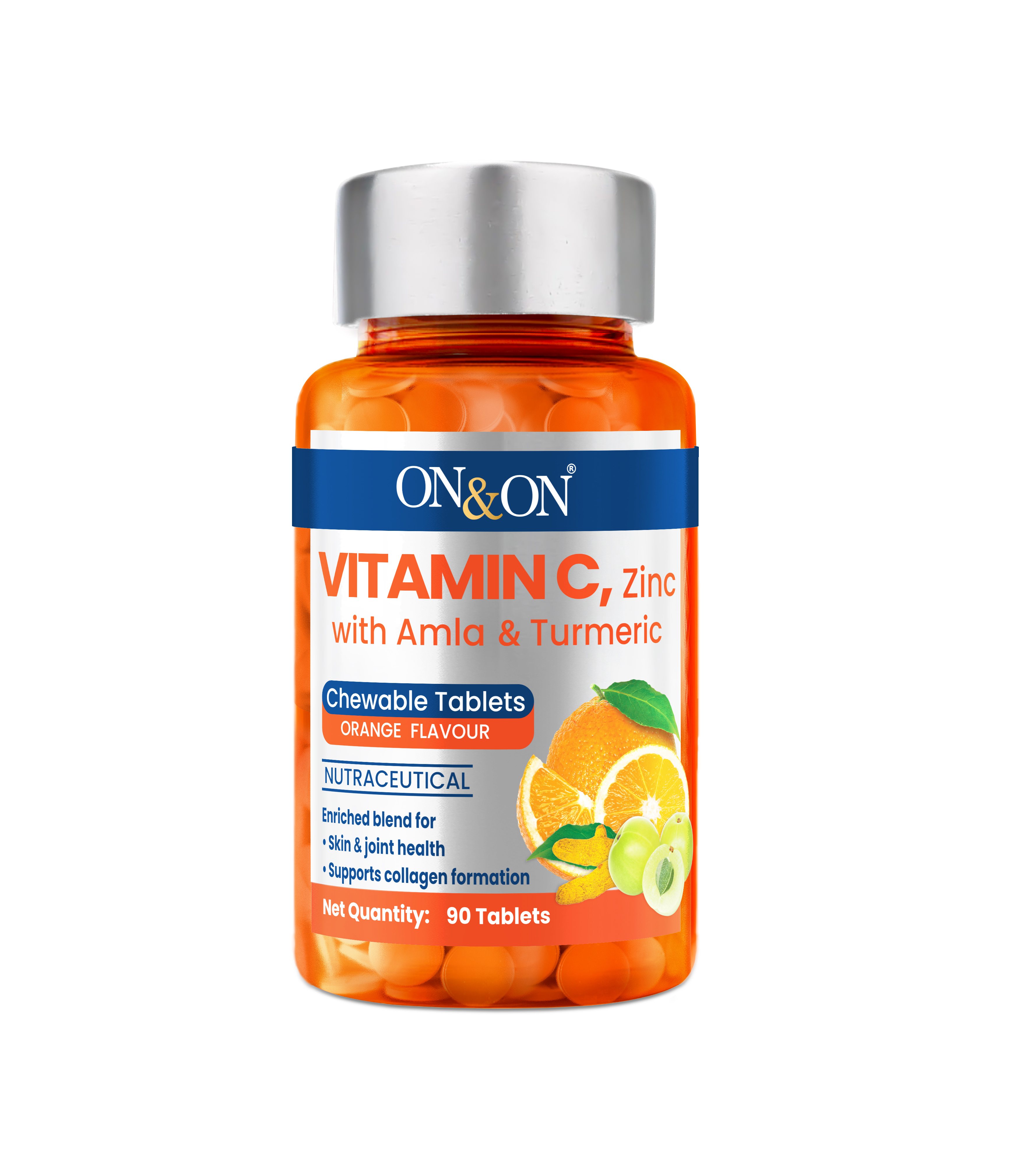 ON&ON Vitamin C (90 Chewable Tablets)